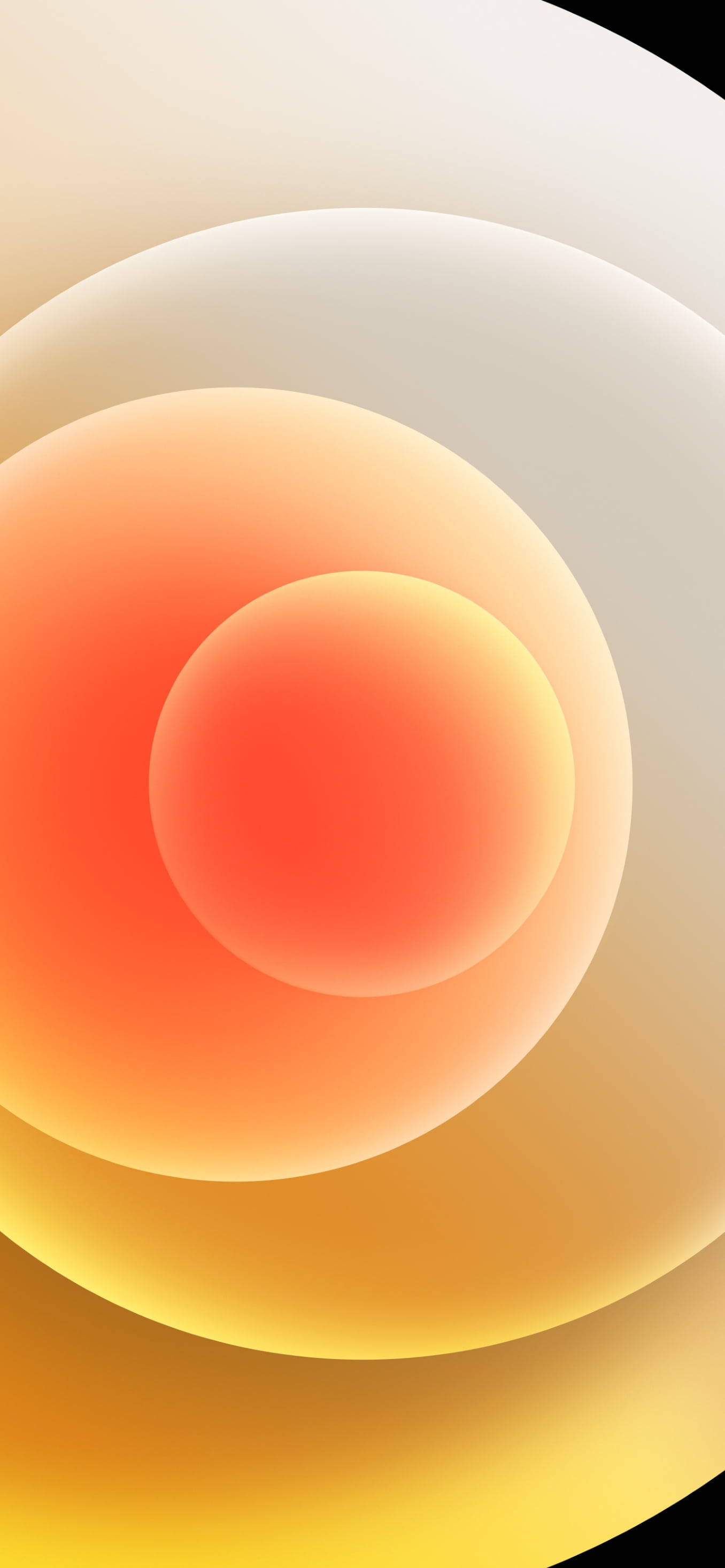 iPhone XR, red, yellow, 2K Phone Wallpaper