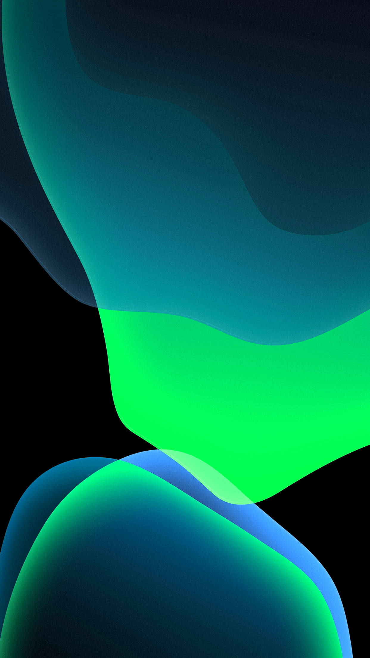iPhone XR, Red, teal green, Full HD Phone Wallpaper