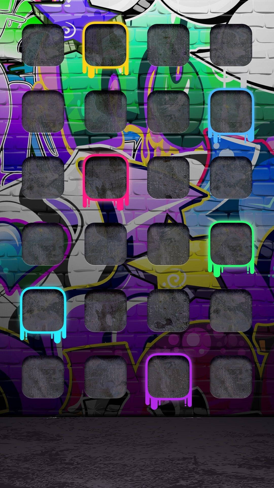 iPhone XR, Red, graffiti, Full HD Phone Wallpaper