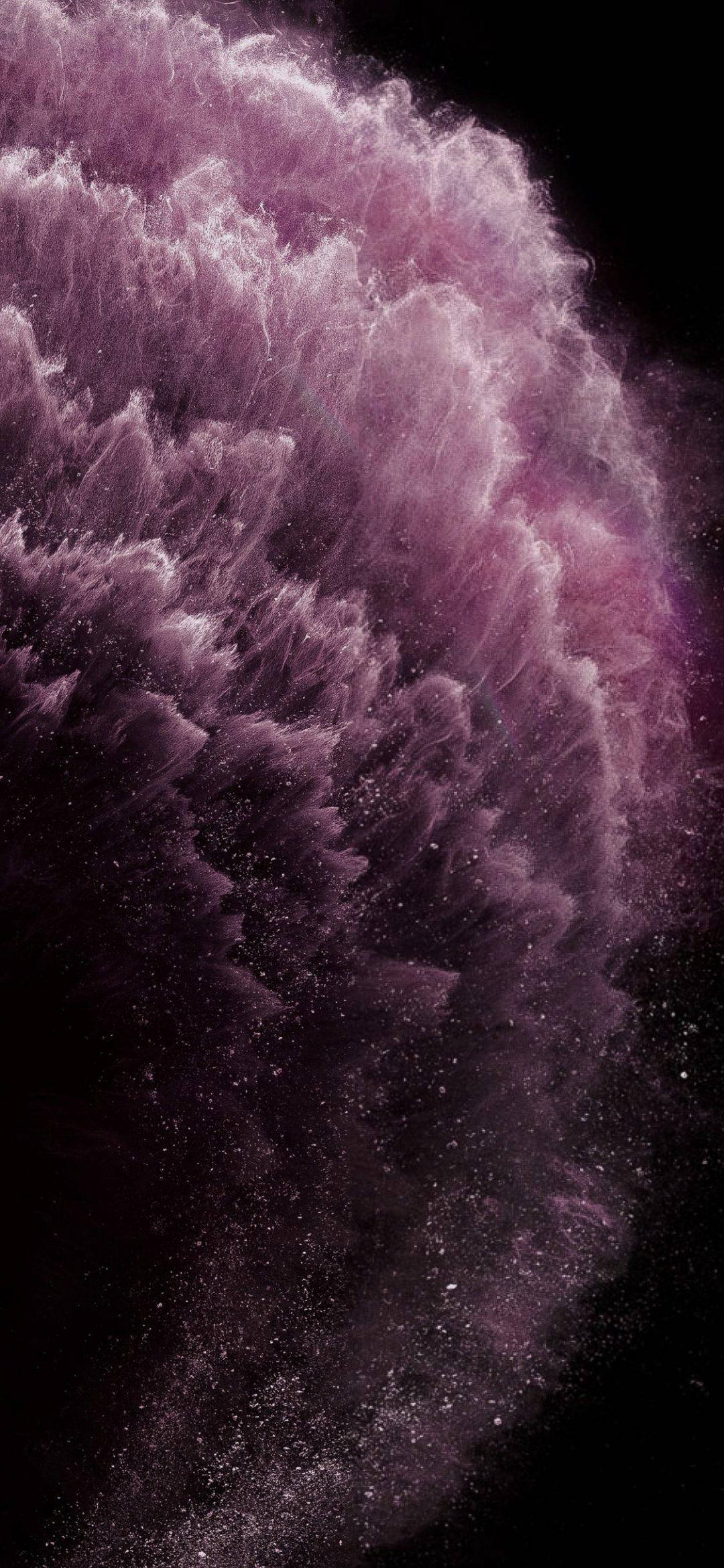 iPhone Xr, Pink, cosmic nebula, Full HD Phone Wallpaper