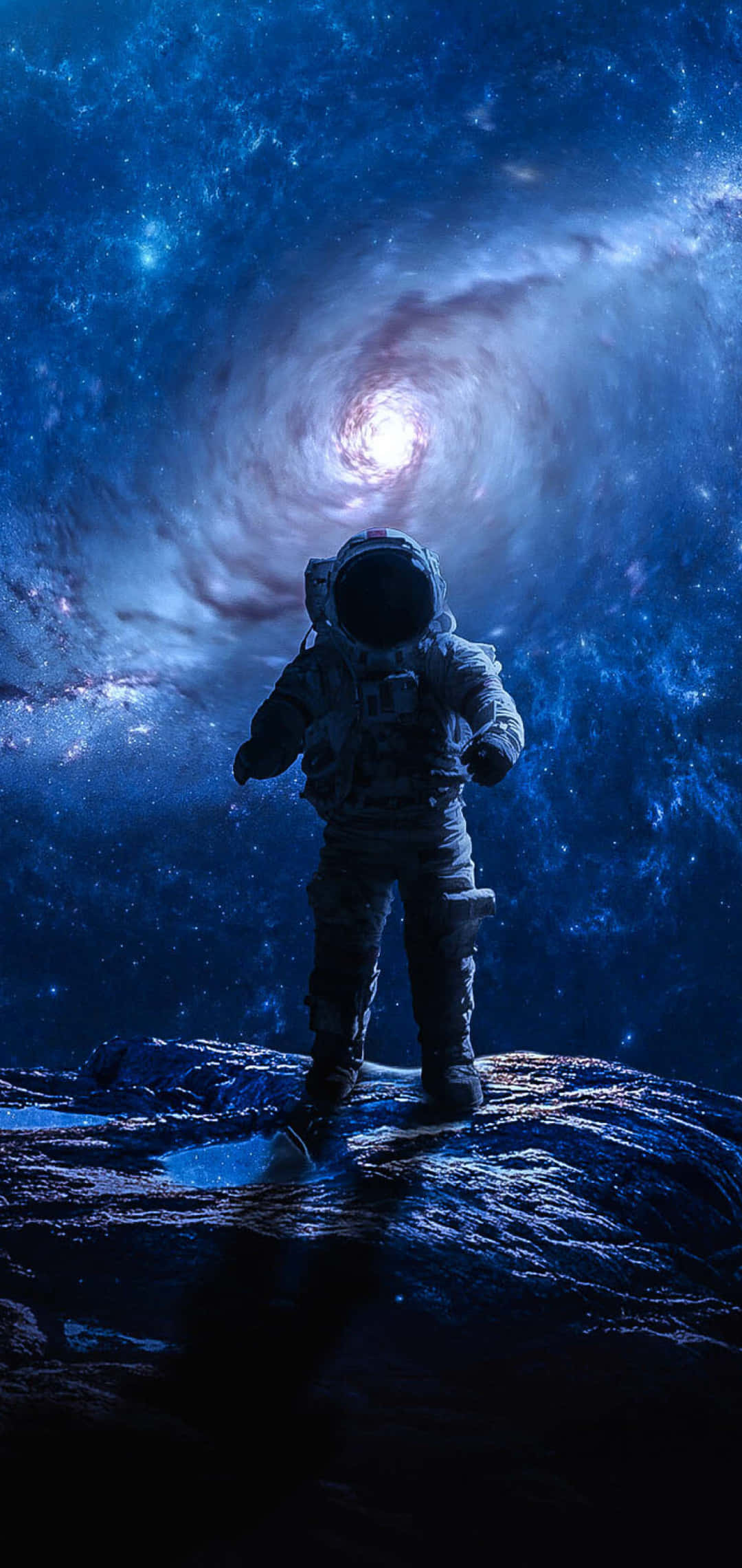 iPhone XR, Space, astronaut, Full HD Phone Wallpaper