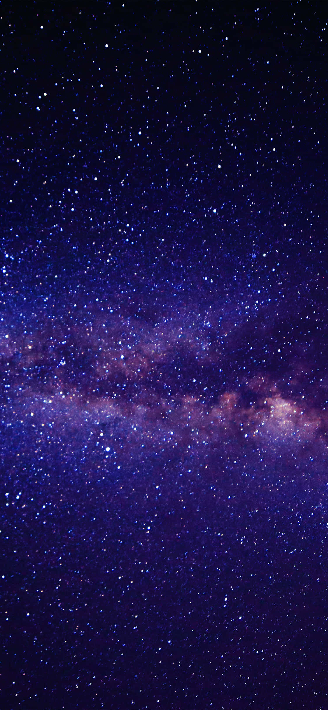 iPhone XR, Space Purple Stars, Milky Way galaxy, Full HD Phone Wallpaper