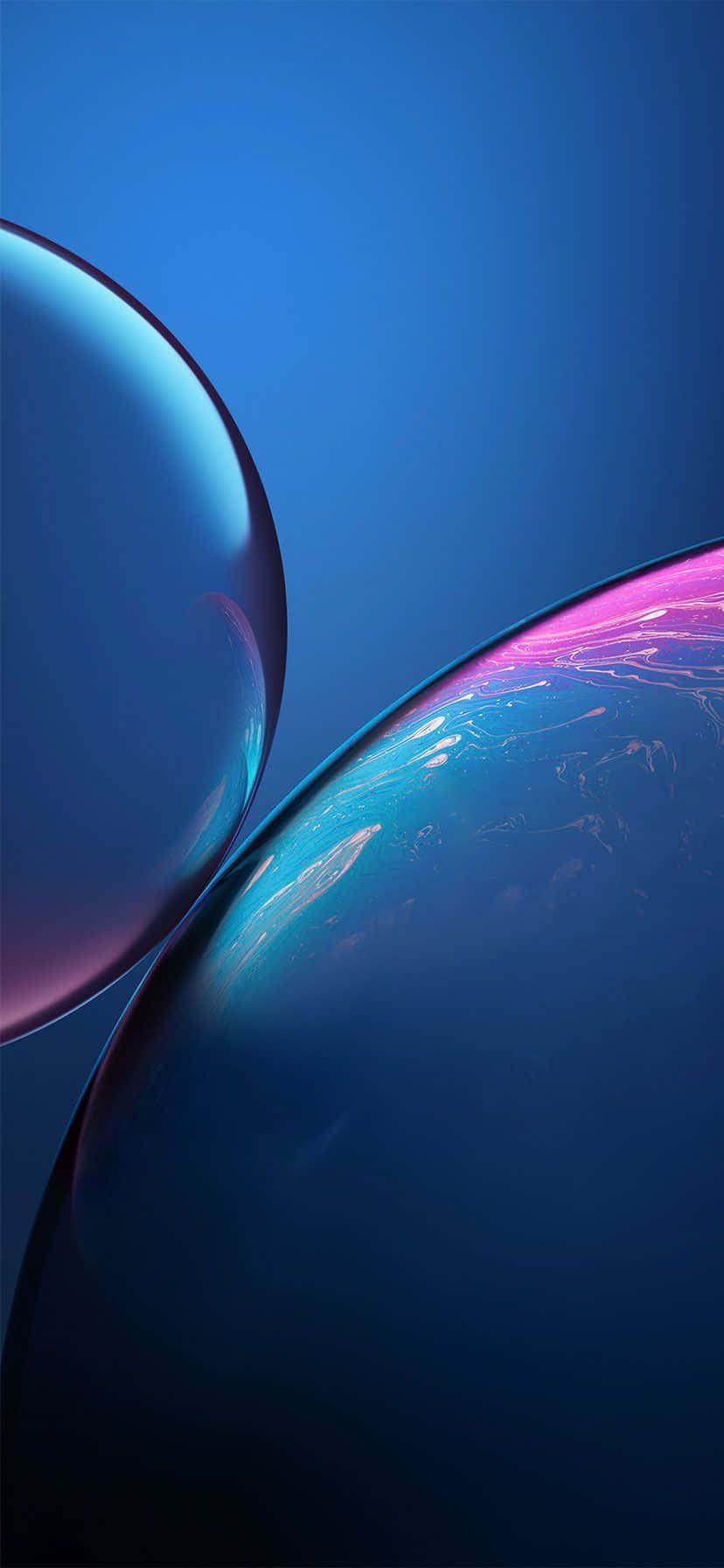 iPhone Xr, blue, iridescent blue, HD Phone Wallpaper