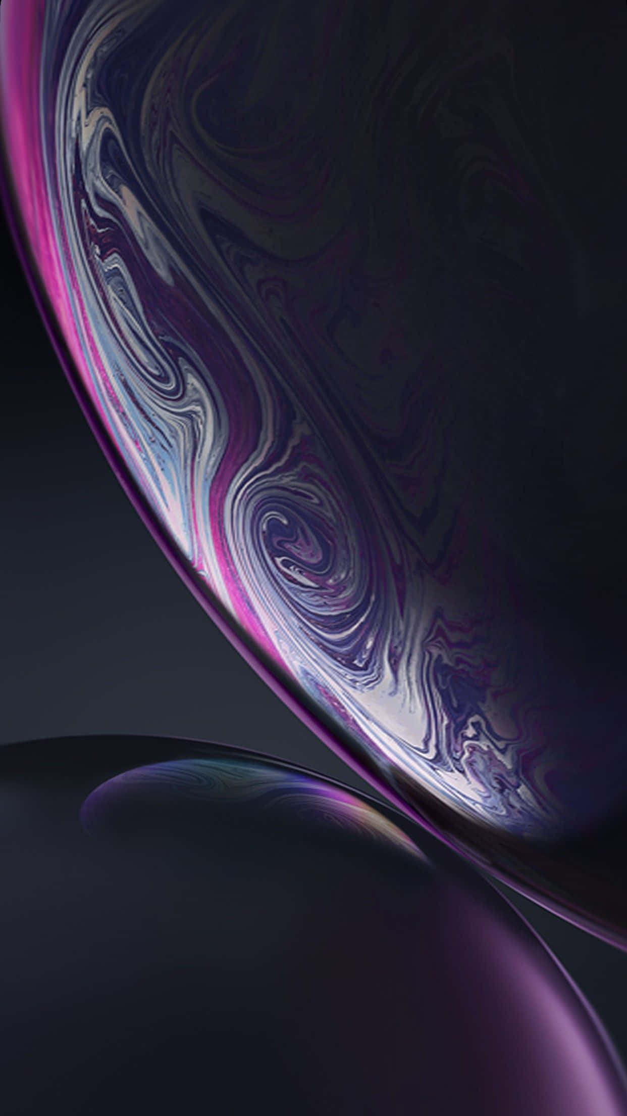 iPhone XR, blue, iridescent, Full HD Phone Wallpaper