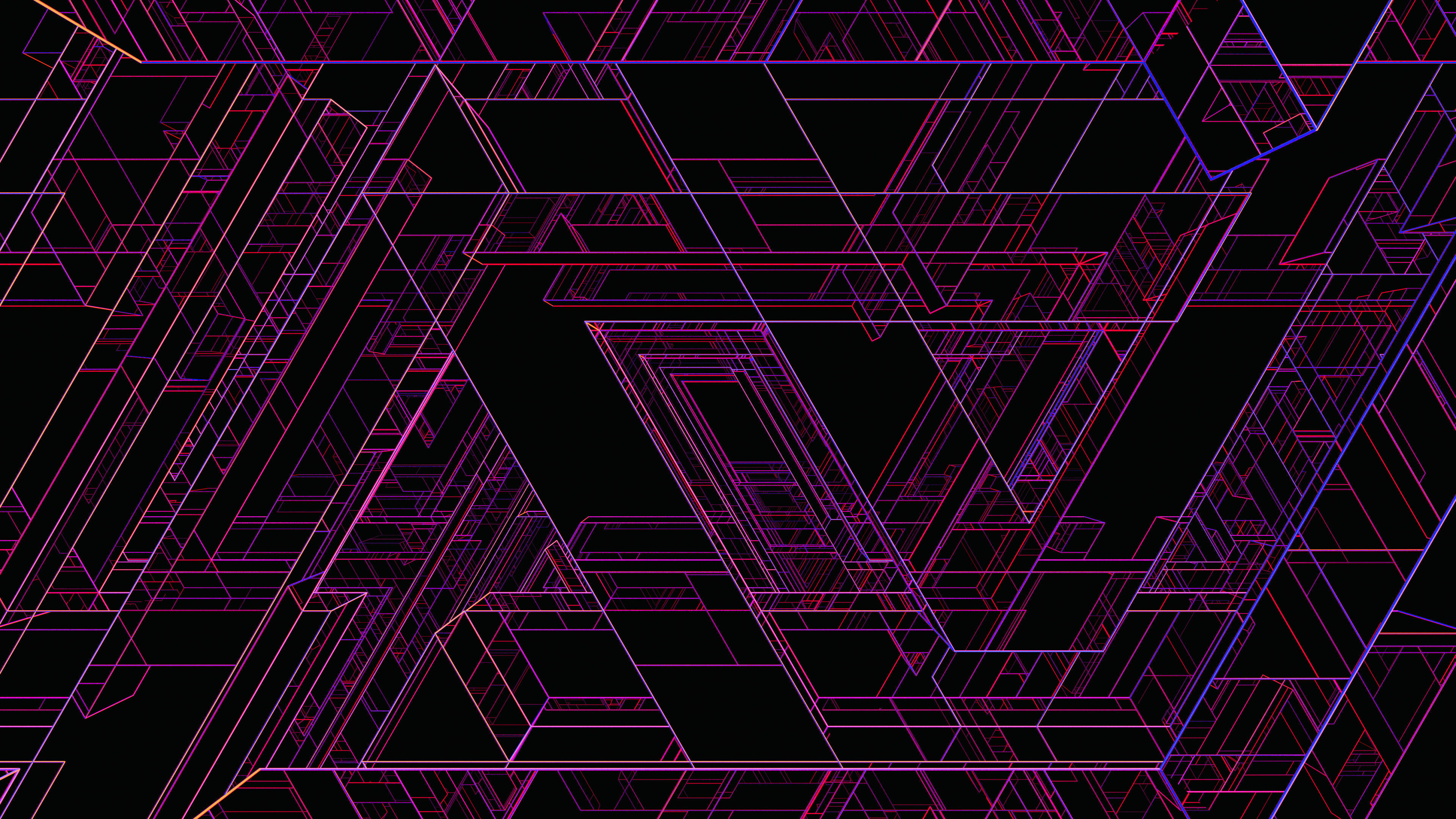 iPhone XR, neon pink, purple, 4K Desktop Wallpaper