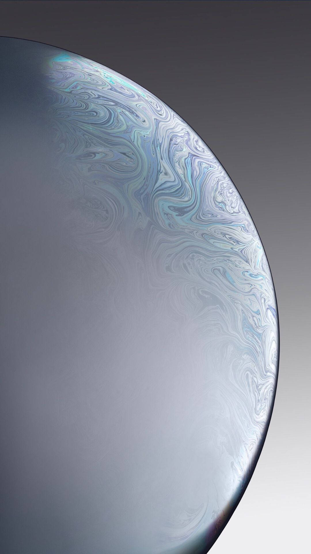 iPhone Xs, soap bubble, iridescent surface, Full HD Phone Wallpaper