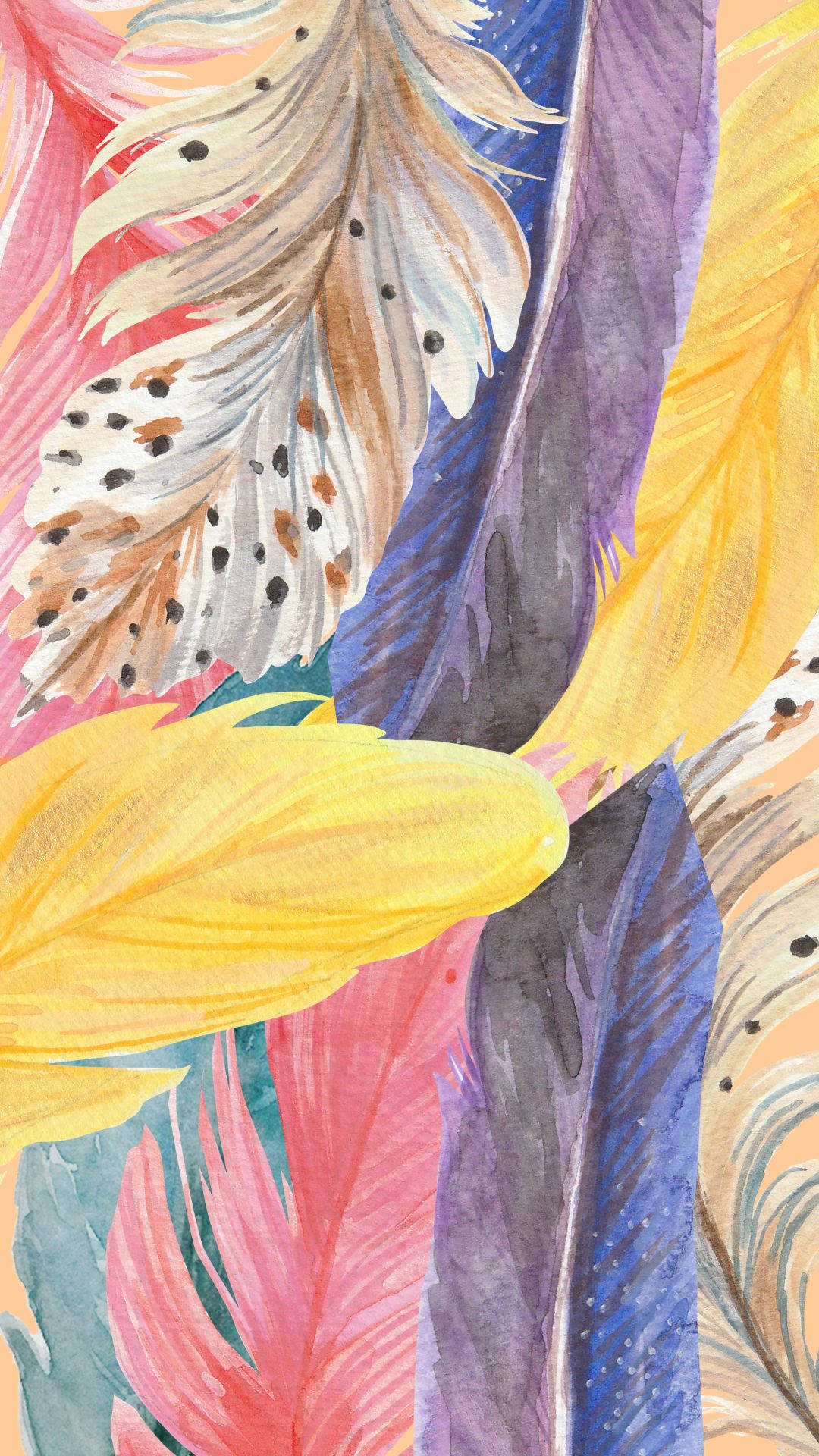 iPod Touch, pink, yellow, Full HD Phone Wallpaper