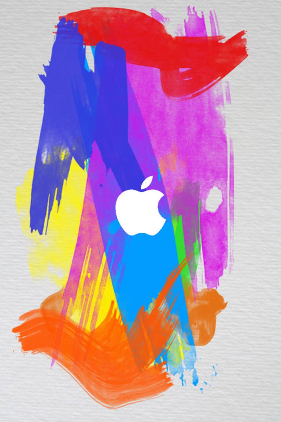 iPod Touch, blue, red, HD Phone Wallpaper