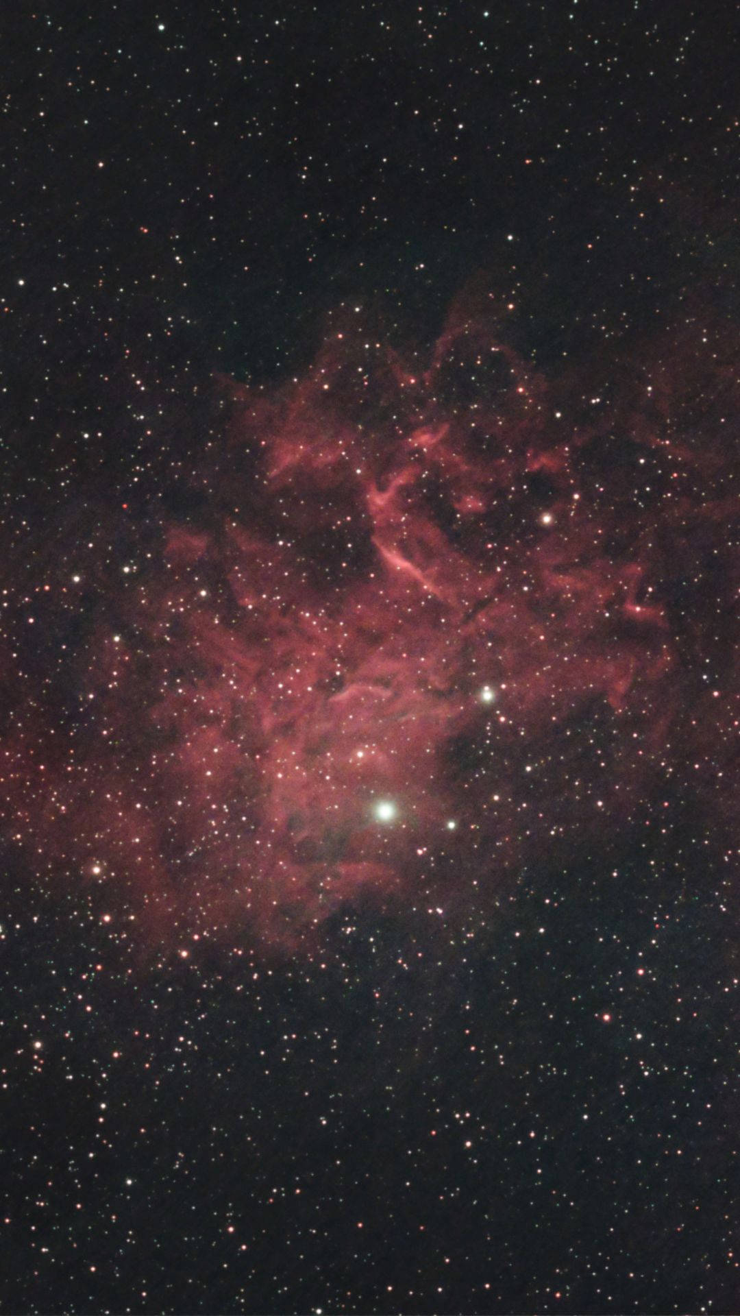 iPod Touch, Red Nebula Smoke, vibrant red nebula, Full HD Phone Wallpaper