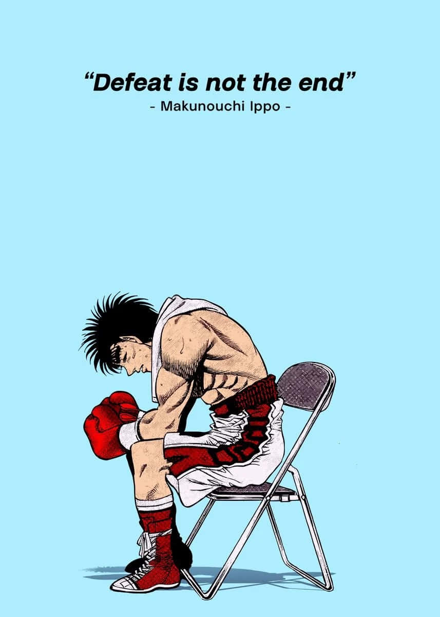 Makunouchi Ippo, red gloves, trunks, SD Phone Wallpaper