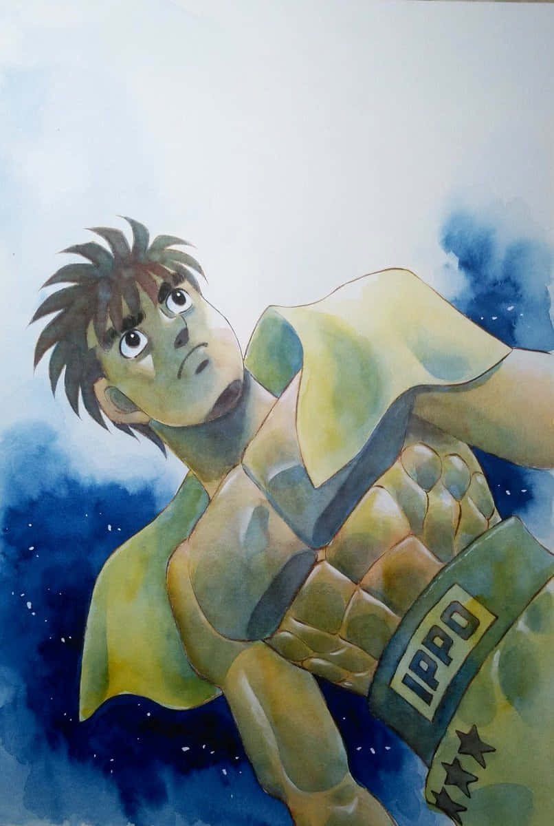 Ippo Makunouchi, yellow gi, IPPO, SD Phone Wallpaper