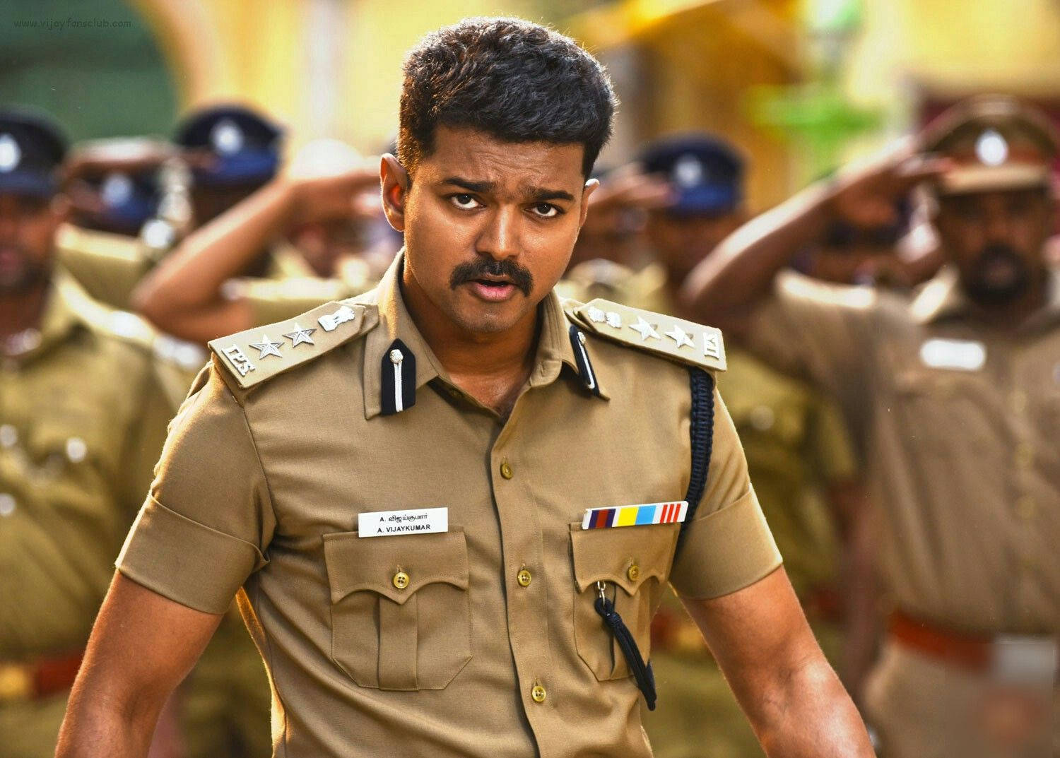 IPS Officer, khaki uniform, police officer, HD Desktop Wallpaper