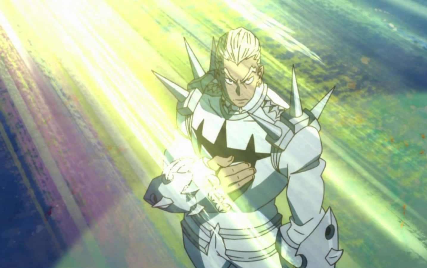 Ira Gamagoori, spiked armor, glowing energy, HD Desktop Wallpaper