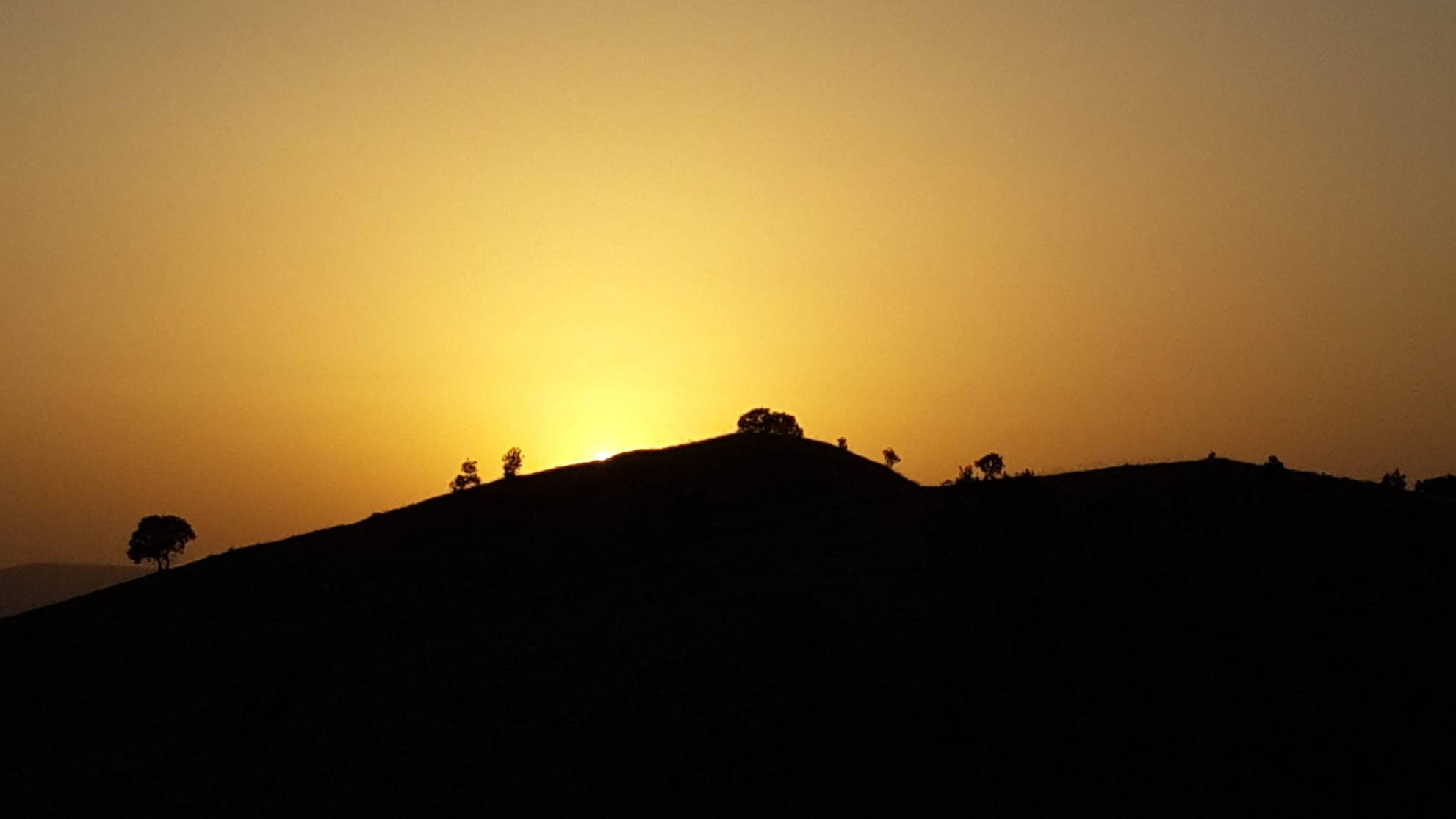 Iraq, sunset, mountain, Full HD Desktop Wallpaper