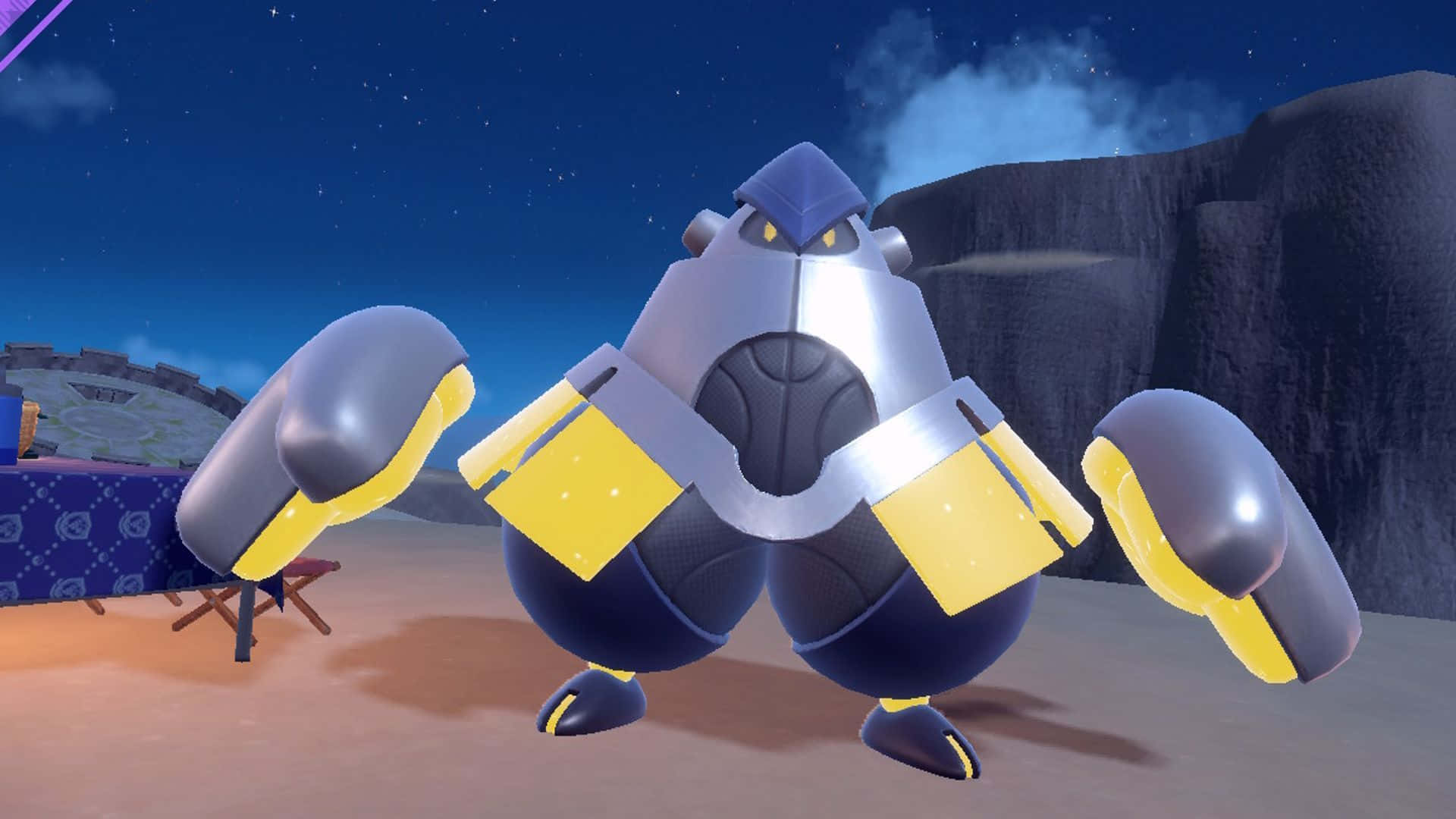Iron Hands, metallic robot, yellow accents, Full HD Desktop Wallpaper