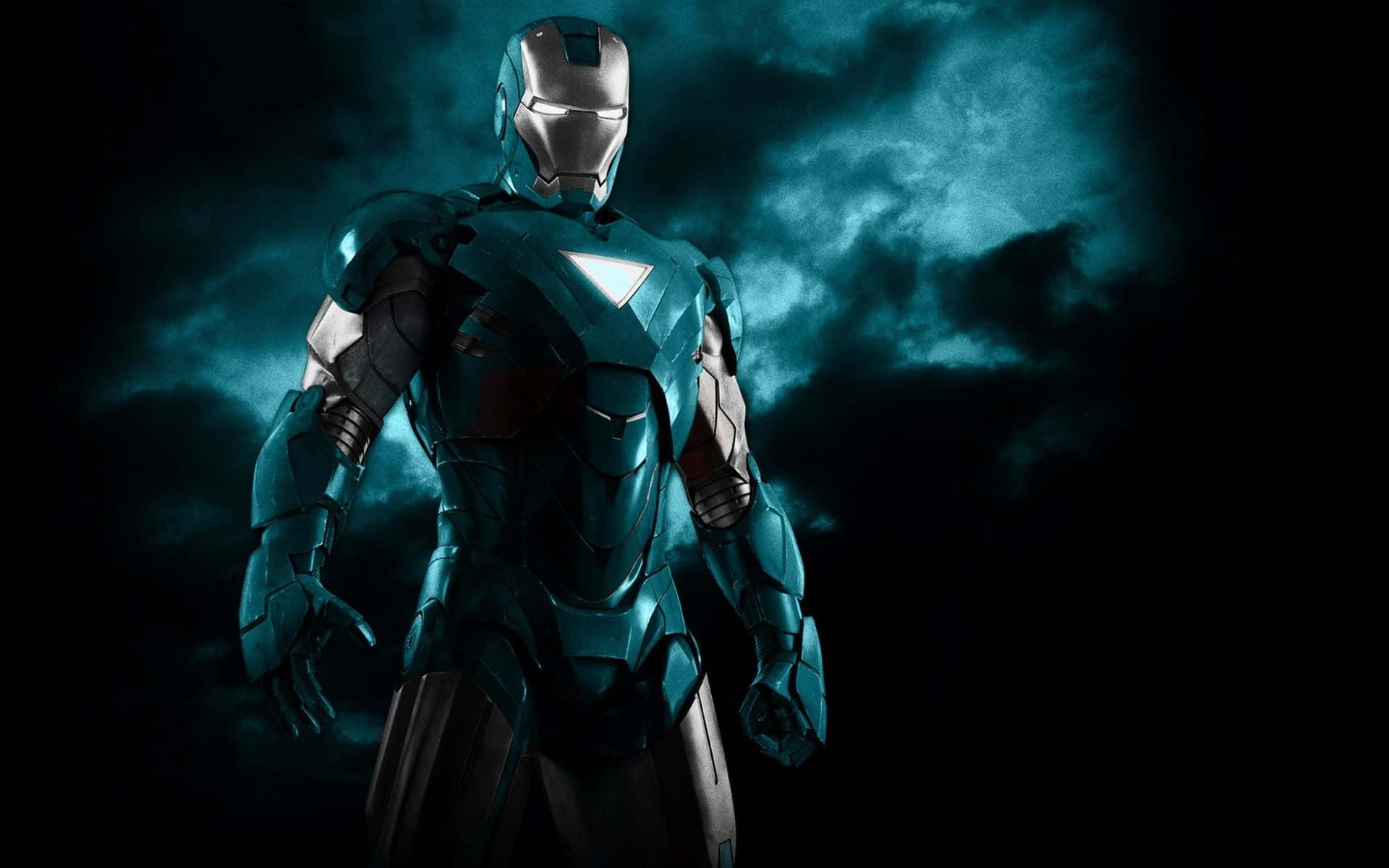 Iron Man 3, glowing eyes, metallic armor, Full HD Desktop Wallpaper