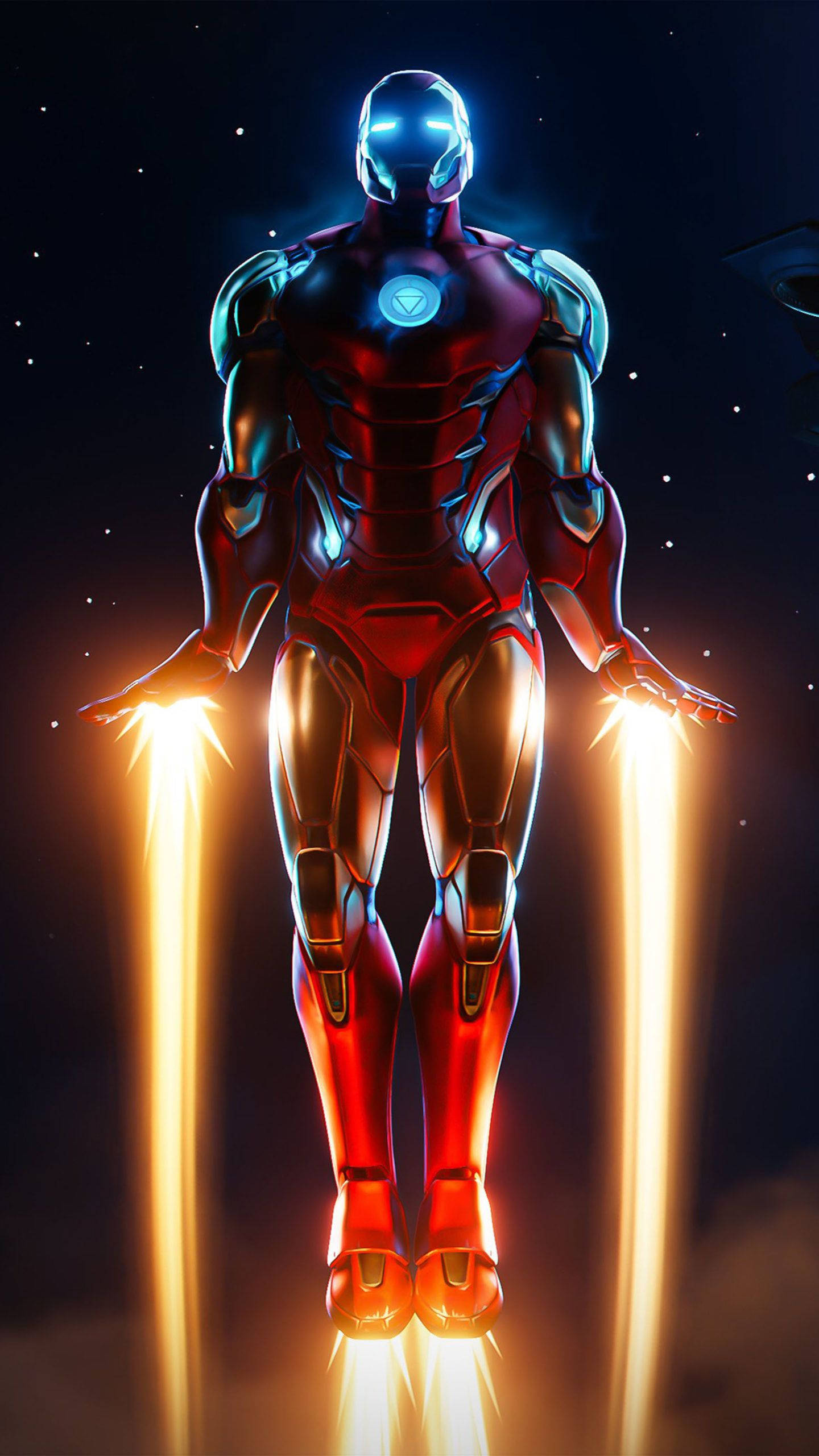 Iron Man, 4K, starry space, 2K Phone Wallpaper