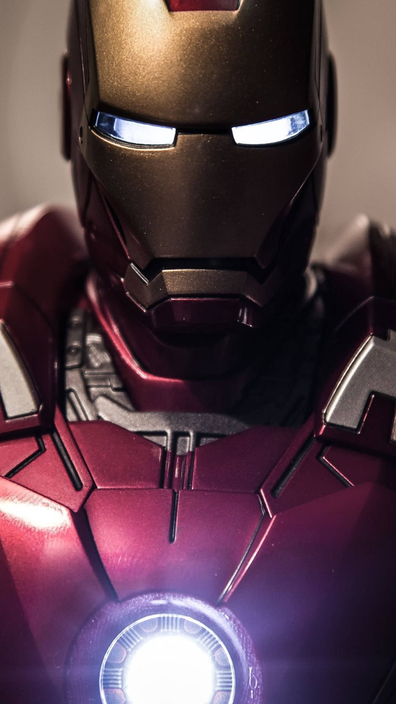 Iron Man, 4K, iPhone Red Armor, Full HD Phone Wallpaper