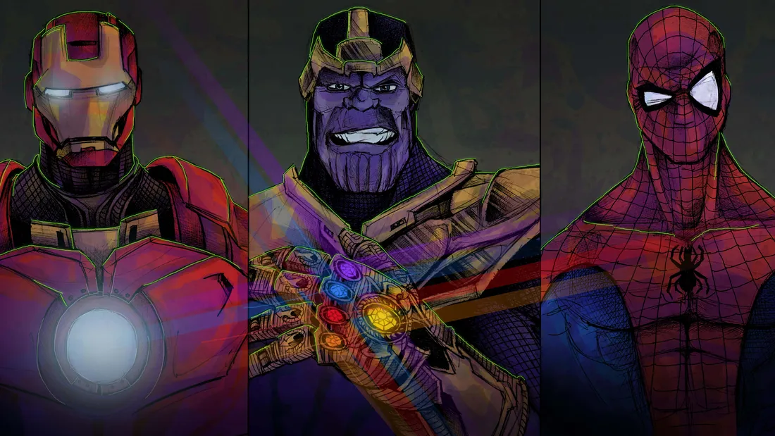 Iron Man And Thanos