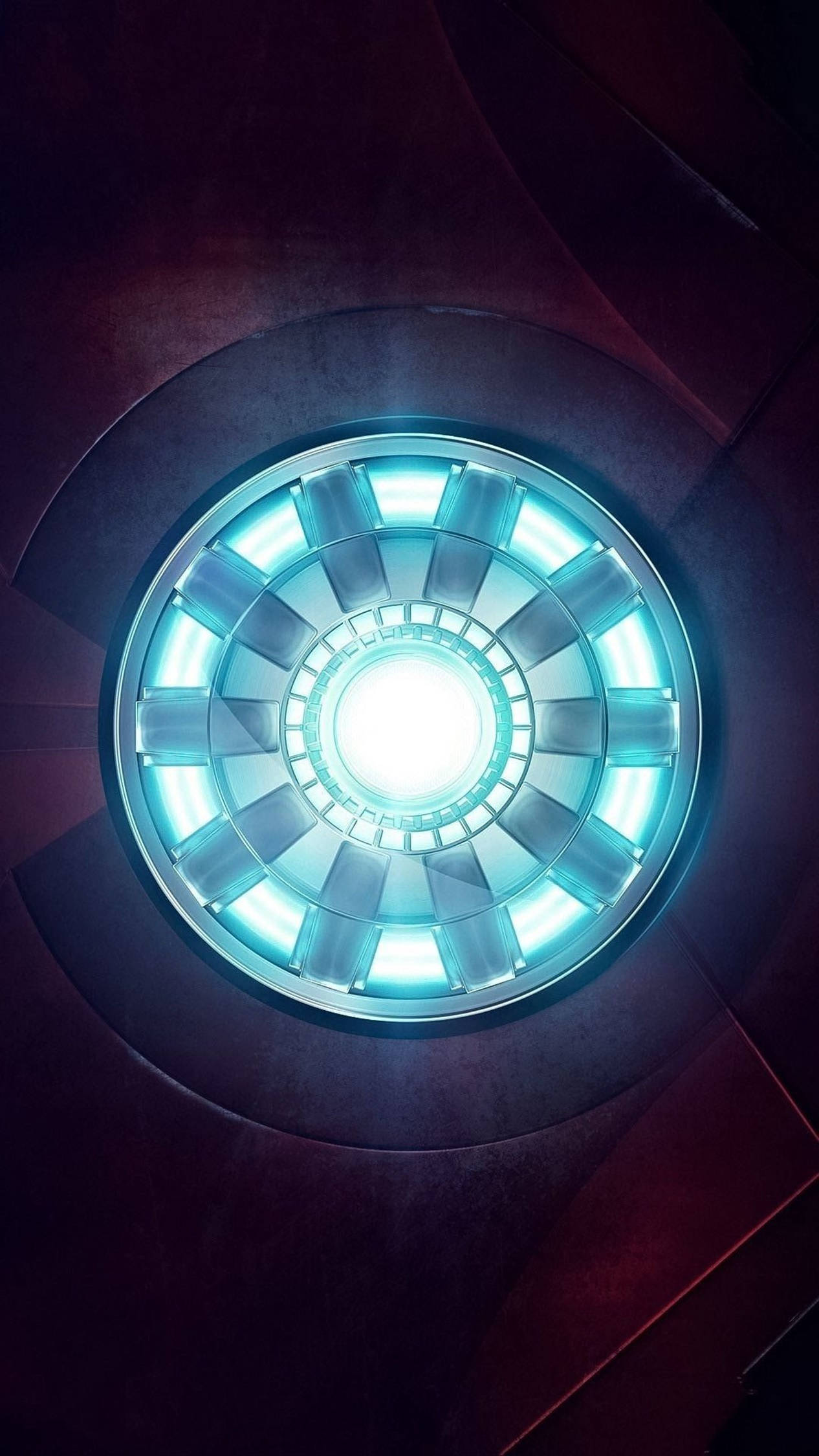 Iron Man, 4K iPhone, blue crest, Full HD Phone Wallpaper