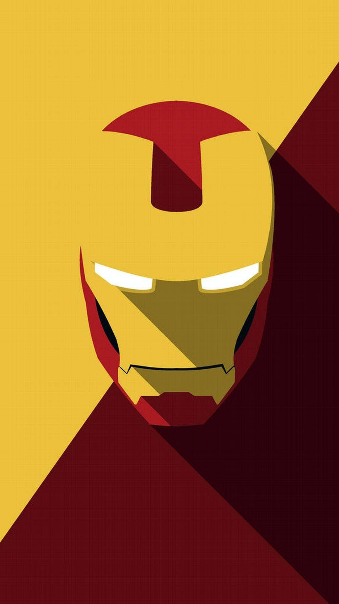 Iron Man, yellow, red, Full HD Phone Wallpaper