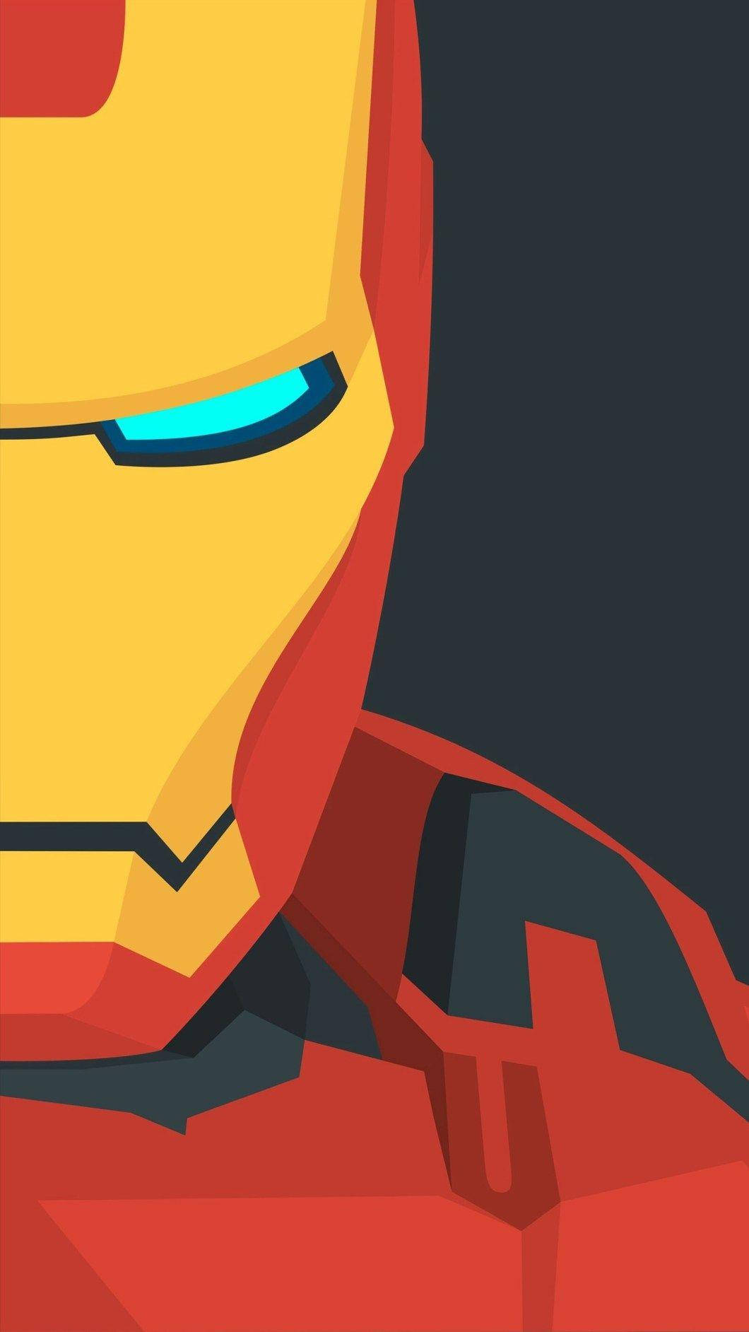 Iron Man, iPhone, helmet, HD Phone Wallpaper