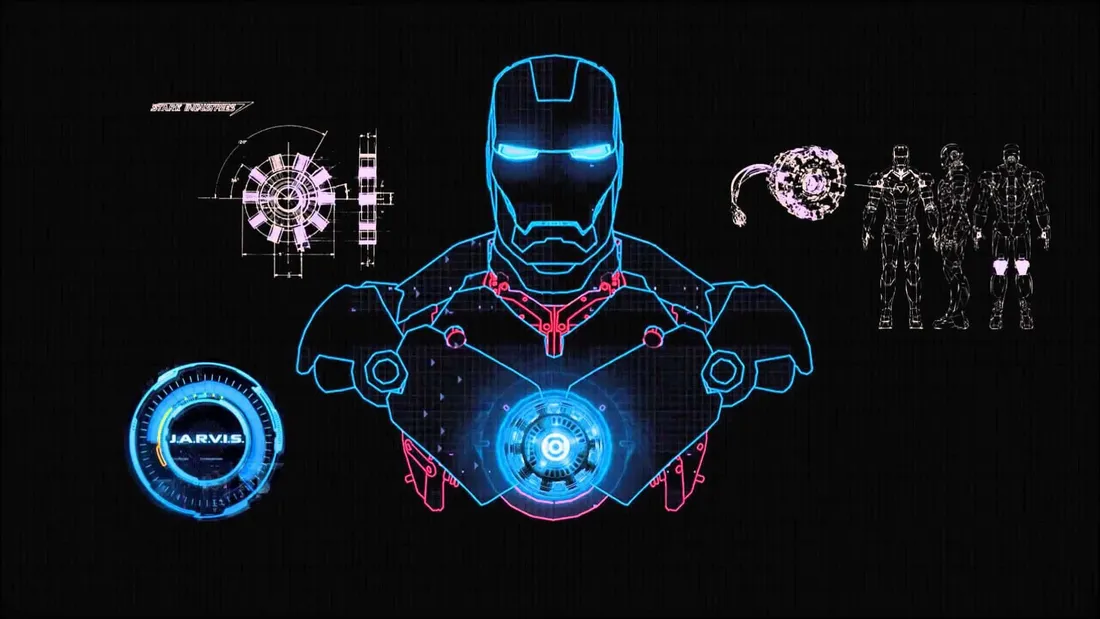 Iron Man Jarvis Desktop
