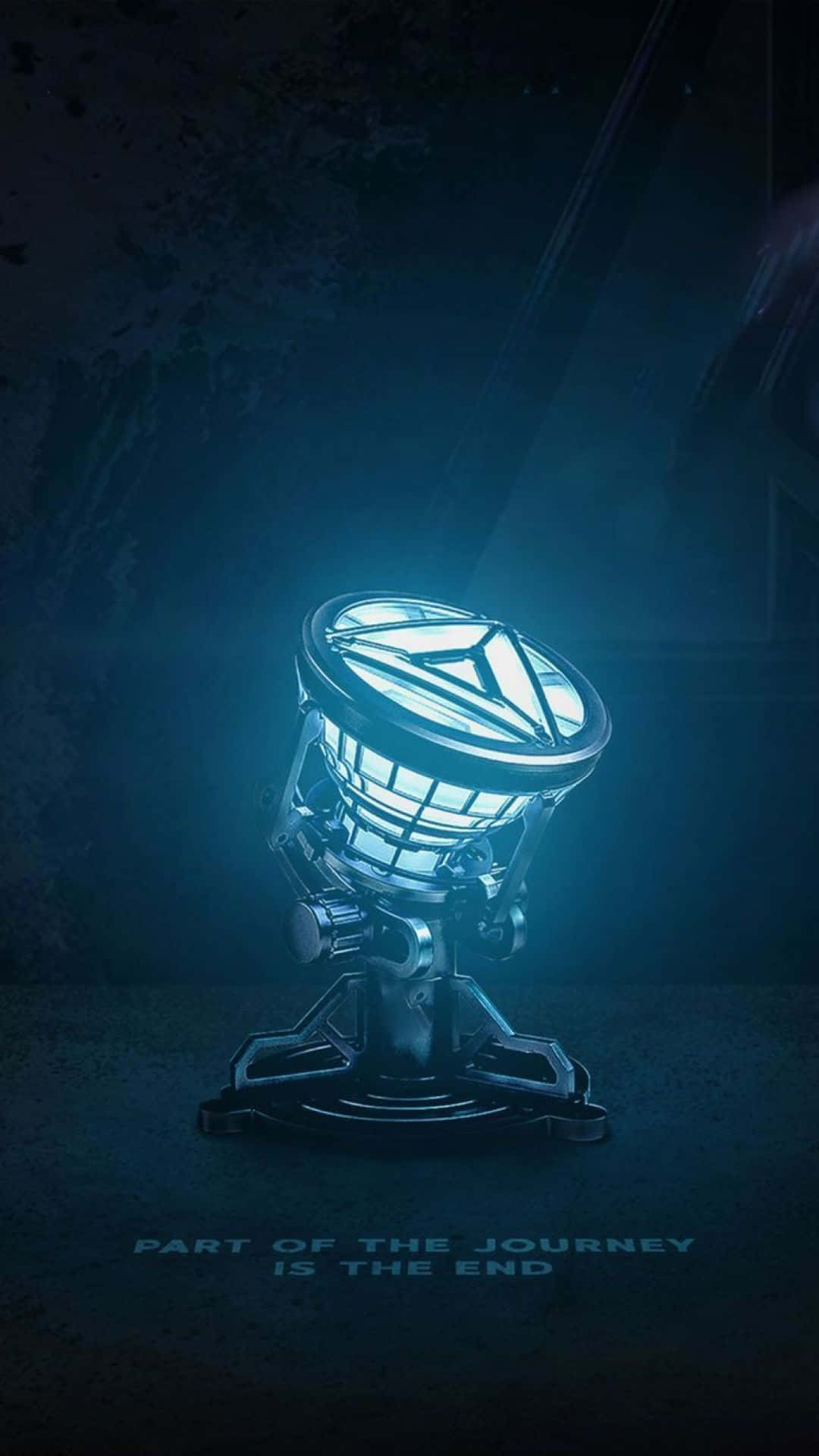 Iron Man Technology, glowing blue, futuristic lamp, HD Phone Wallpaper