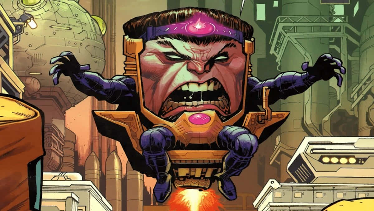 Iron Man, villains, glowing purple eyes, SD Desktop Wallpaper