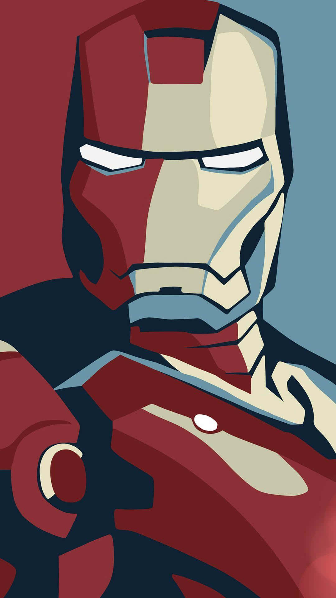 Iron Man, helmet, chest, Full HD Phone Wallpaper