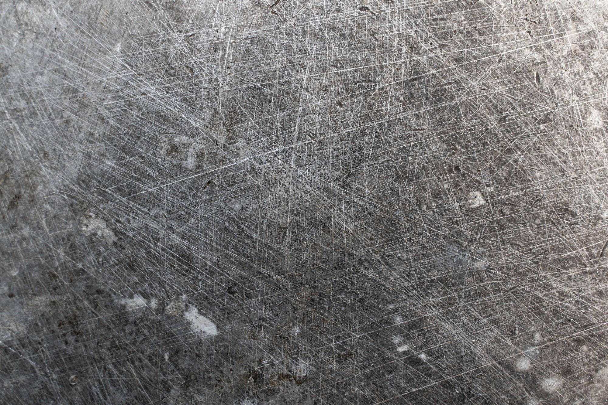 scratched stainless steel, silver scuff marks, dark gray background, Full HD Desktop Wallpaper