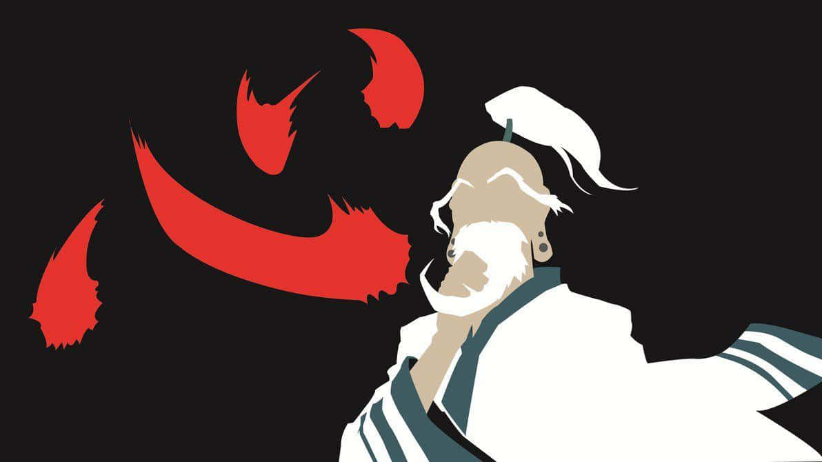 Isaac Netero, white-robed figure, long beard, SD Desktop Wallpaper