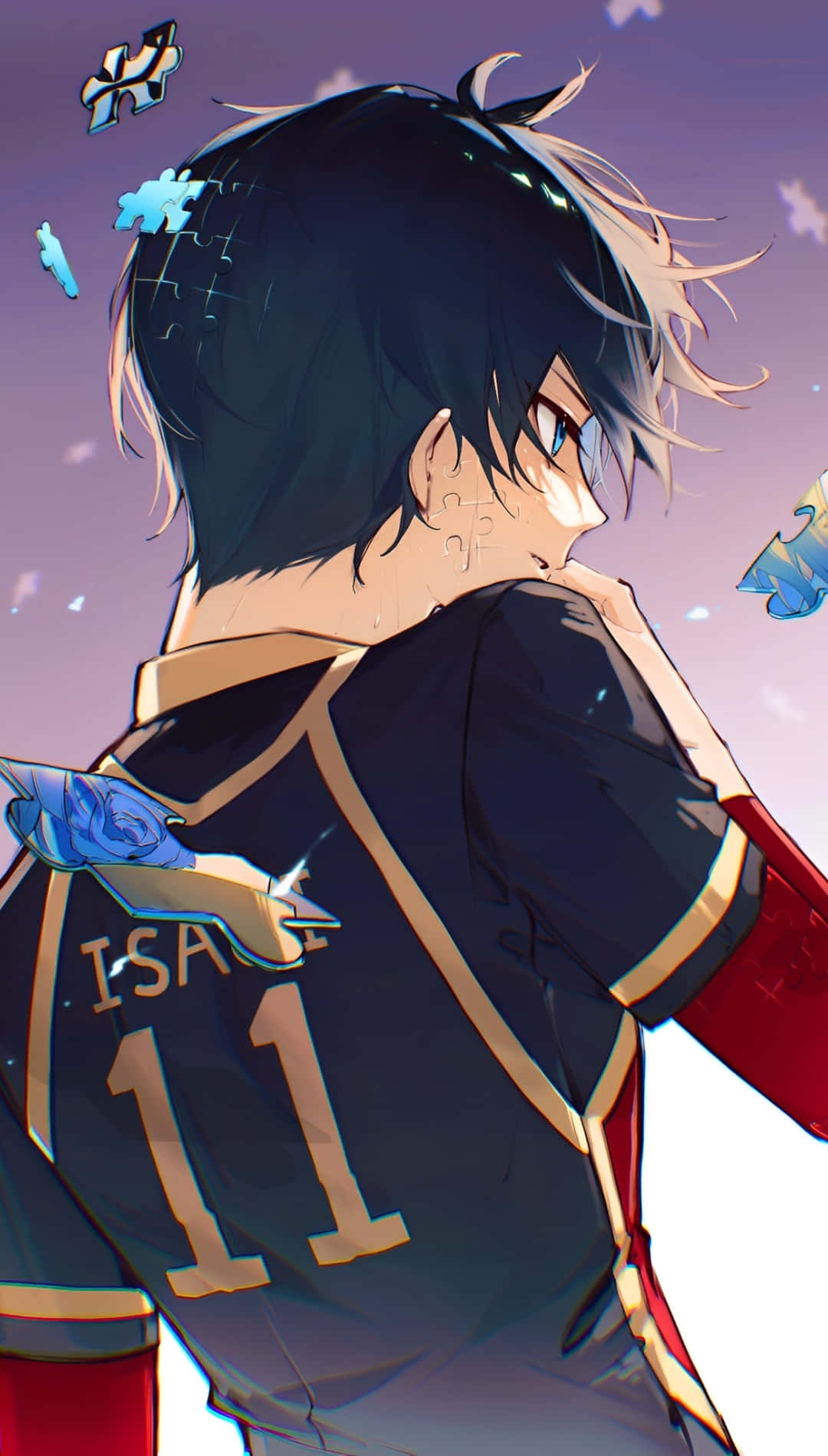Isagi Yoichi, number 11, name ISA, HD Phone Wallpaper