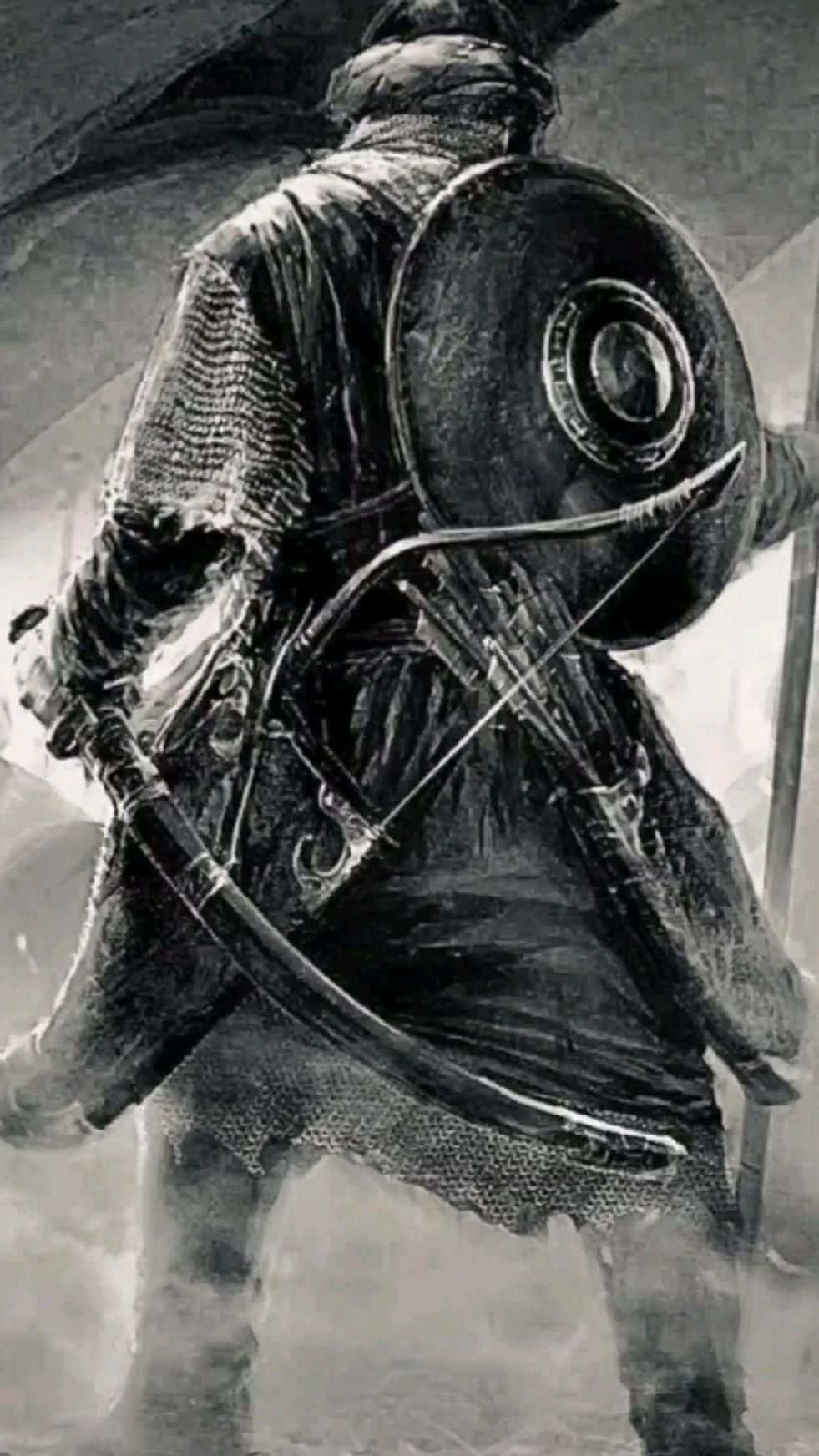 Islamic Warrior, armor, bow, HD Phone Wallpaper