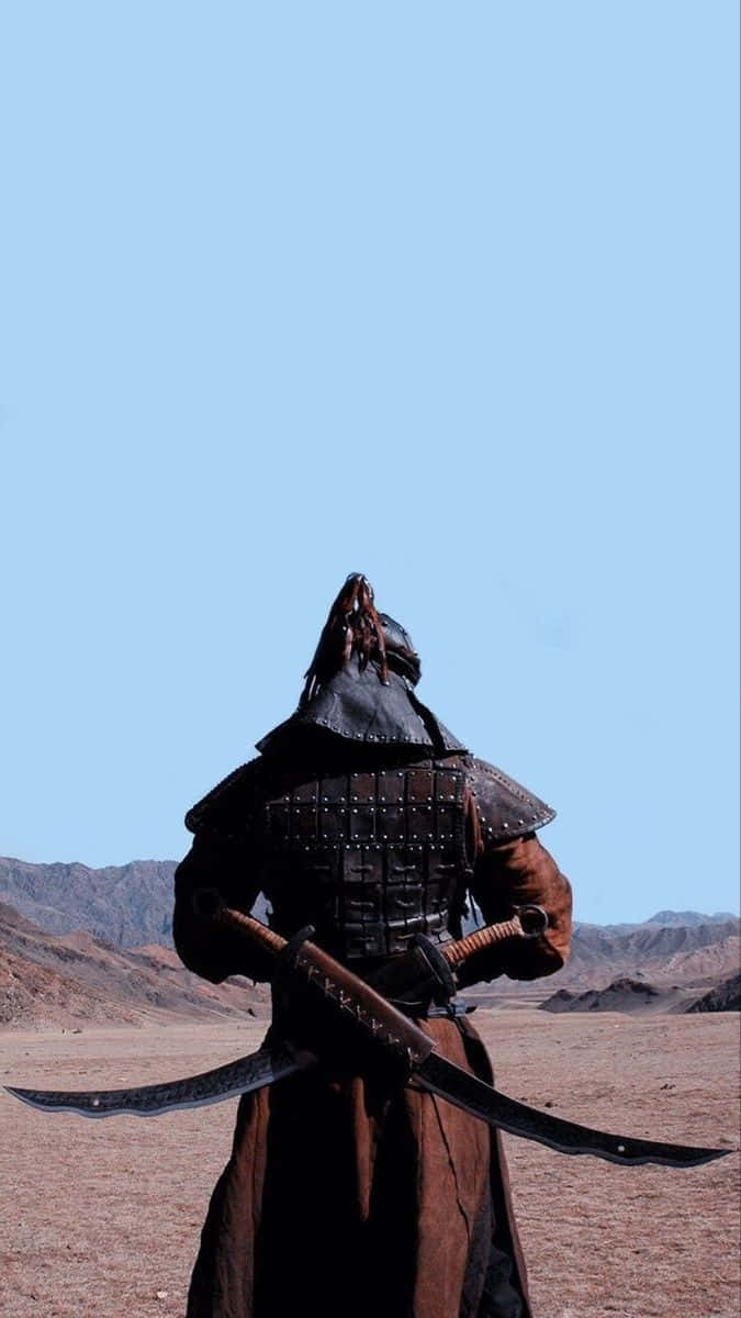Islamic Warrior, desert armor, dark armor, SD Phone Wallpaper