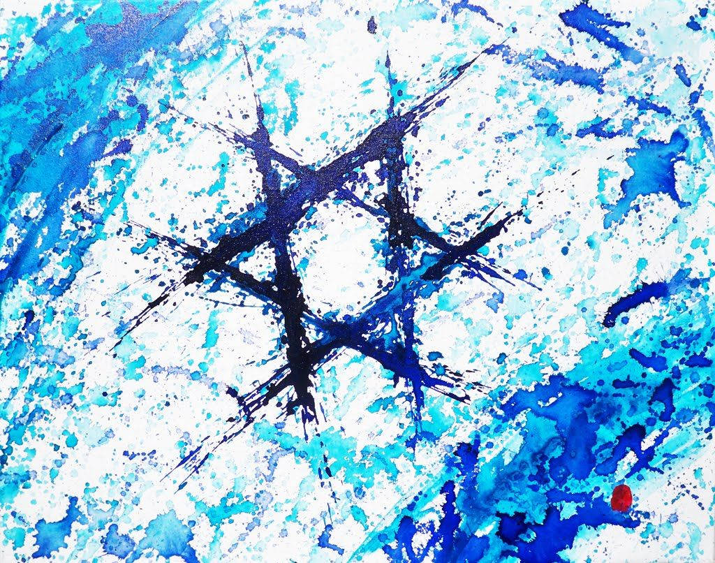Israel Flag, blue, white, SD Desktop Wallpaper