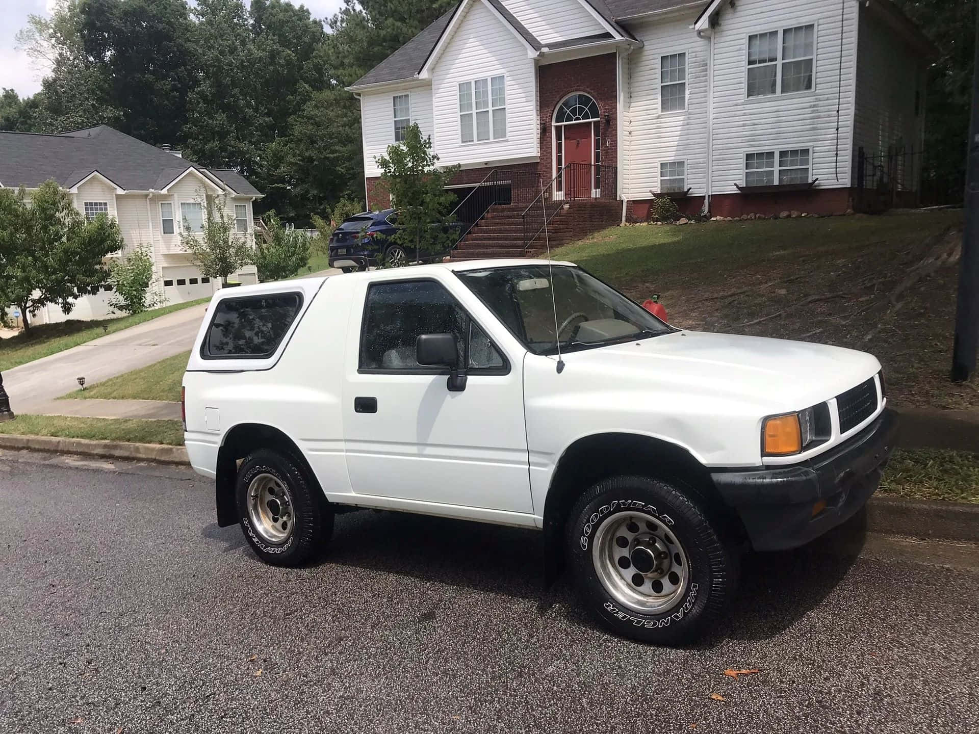 Isuzu Amigo, white, 1990s SUV, Full HD Desktop Wallpaper