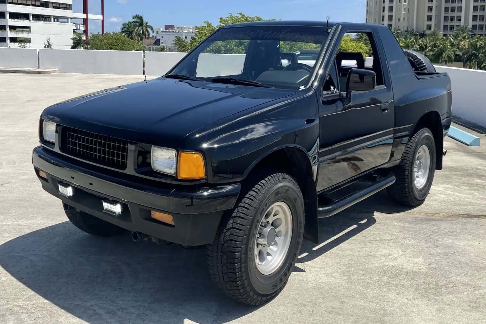 Isuzu Amigo, black, glossy, HD Desktop Wallpaper