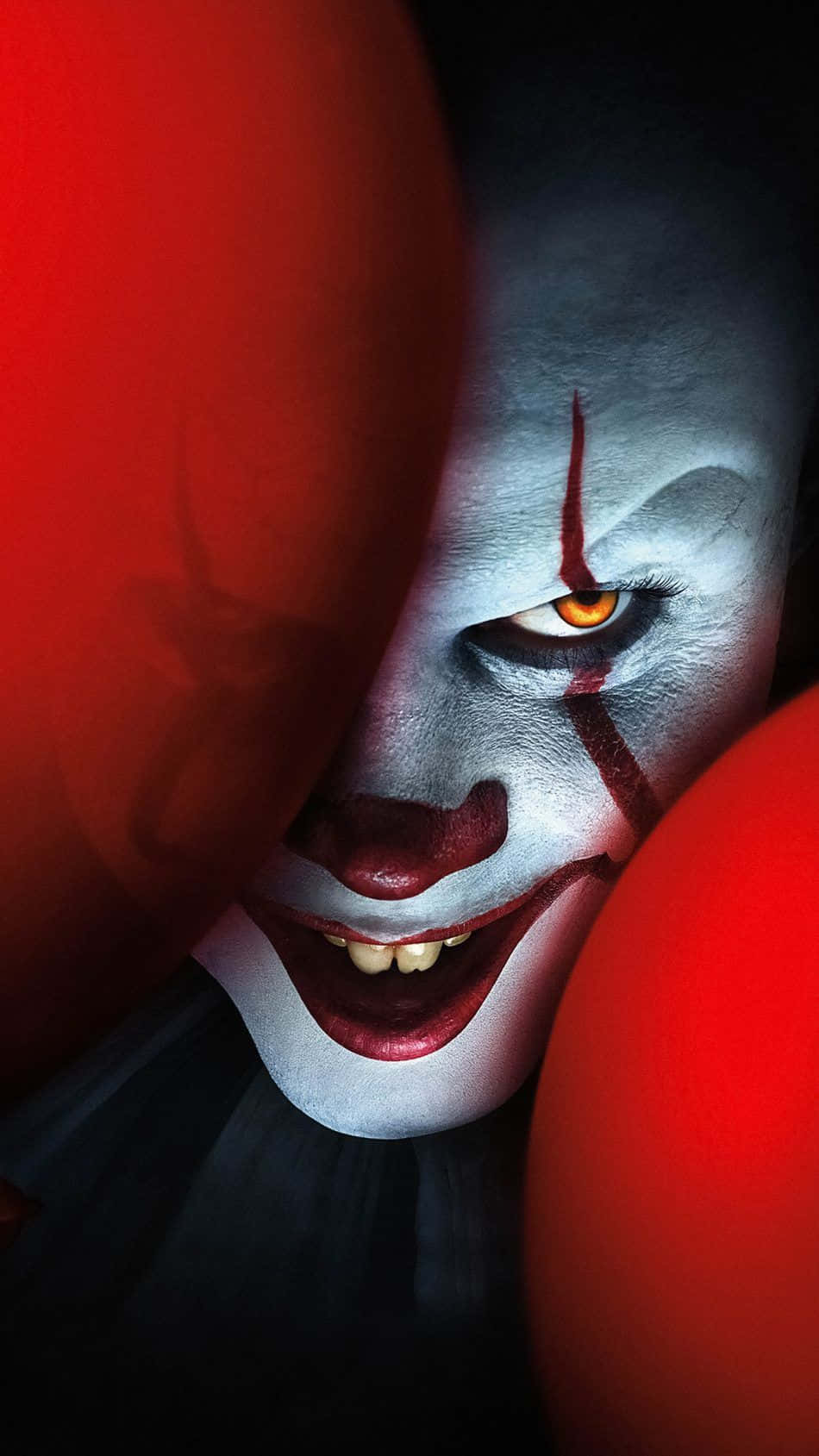 It 2017, clown, white face, HD Phone Wallpaper