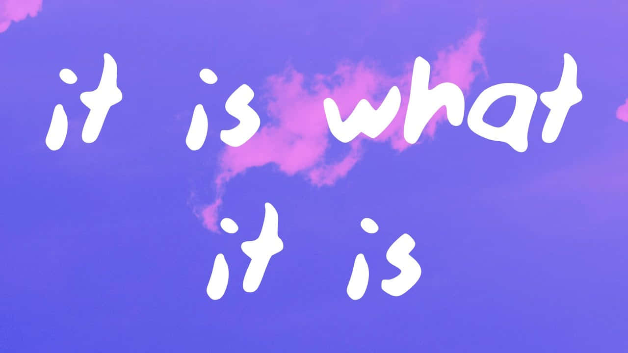 it is what it is, purple sky, pink sky, HD Desktop Wallpaper