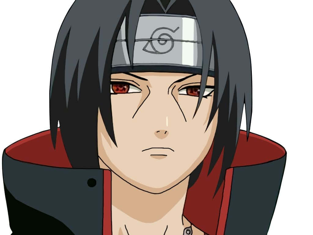Itachi Face, anime character, dark hair, SD Desktop Wallpaper