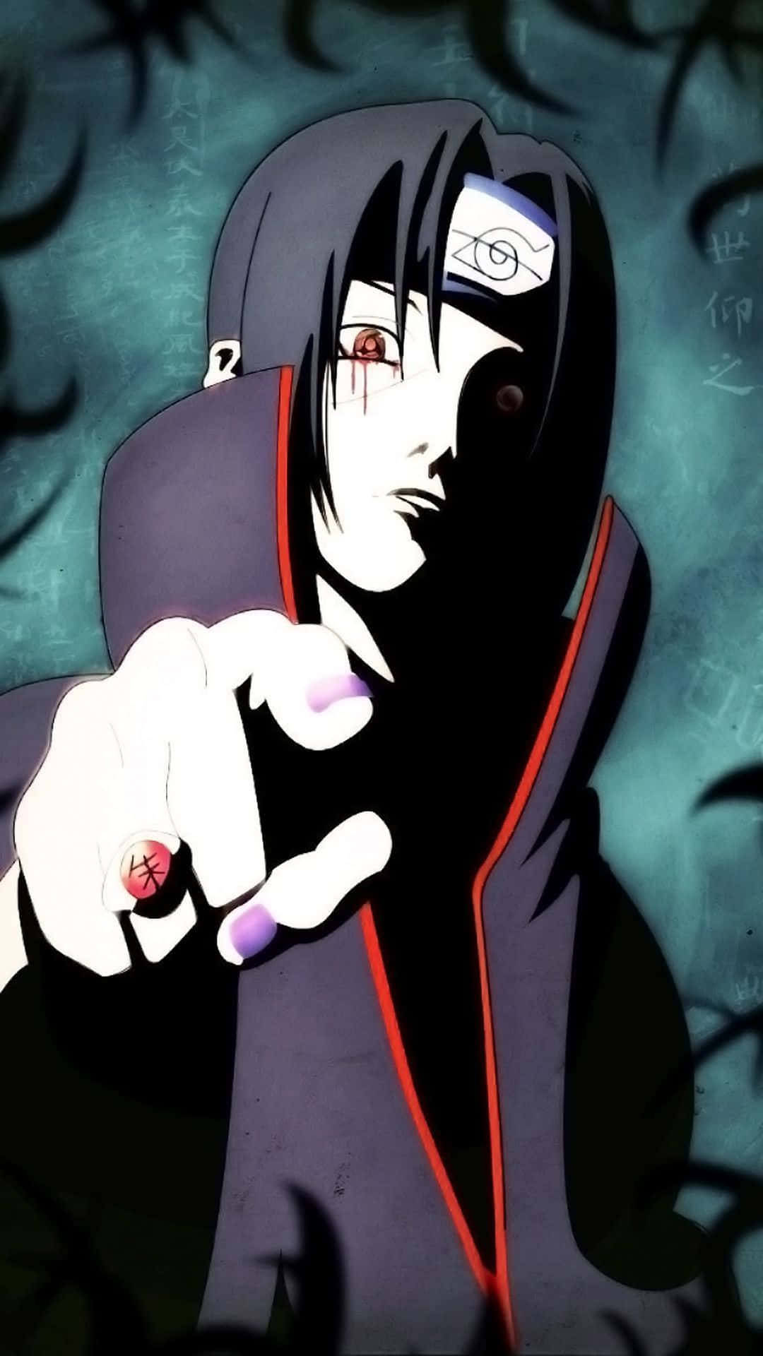 Itachi Live, black hair, red eyes, Full HD Phone Wallpaper