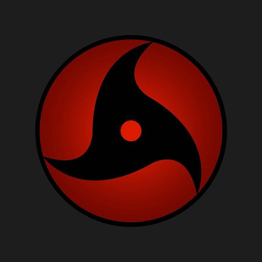 Itachi, Sharingan, three-pronged eye symbol, SD Desktop Wallpaper