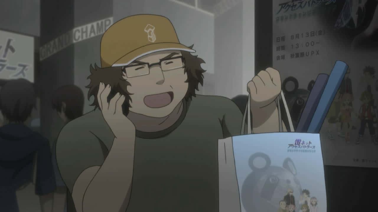 Itaru Hashida, glasses, cap, HD Desktop Wallpaper
