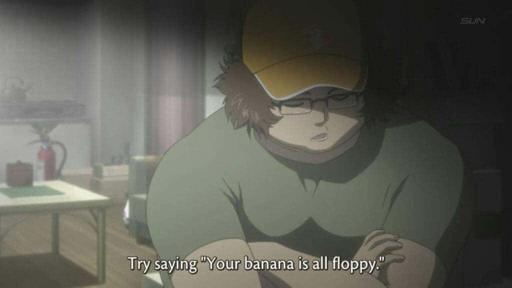 Itaru Hashida, yellow cap, glasses, SD Desktop Wallpaper