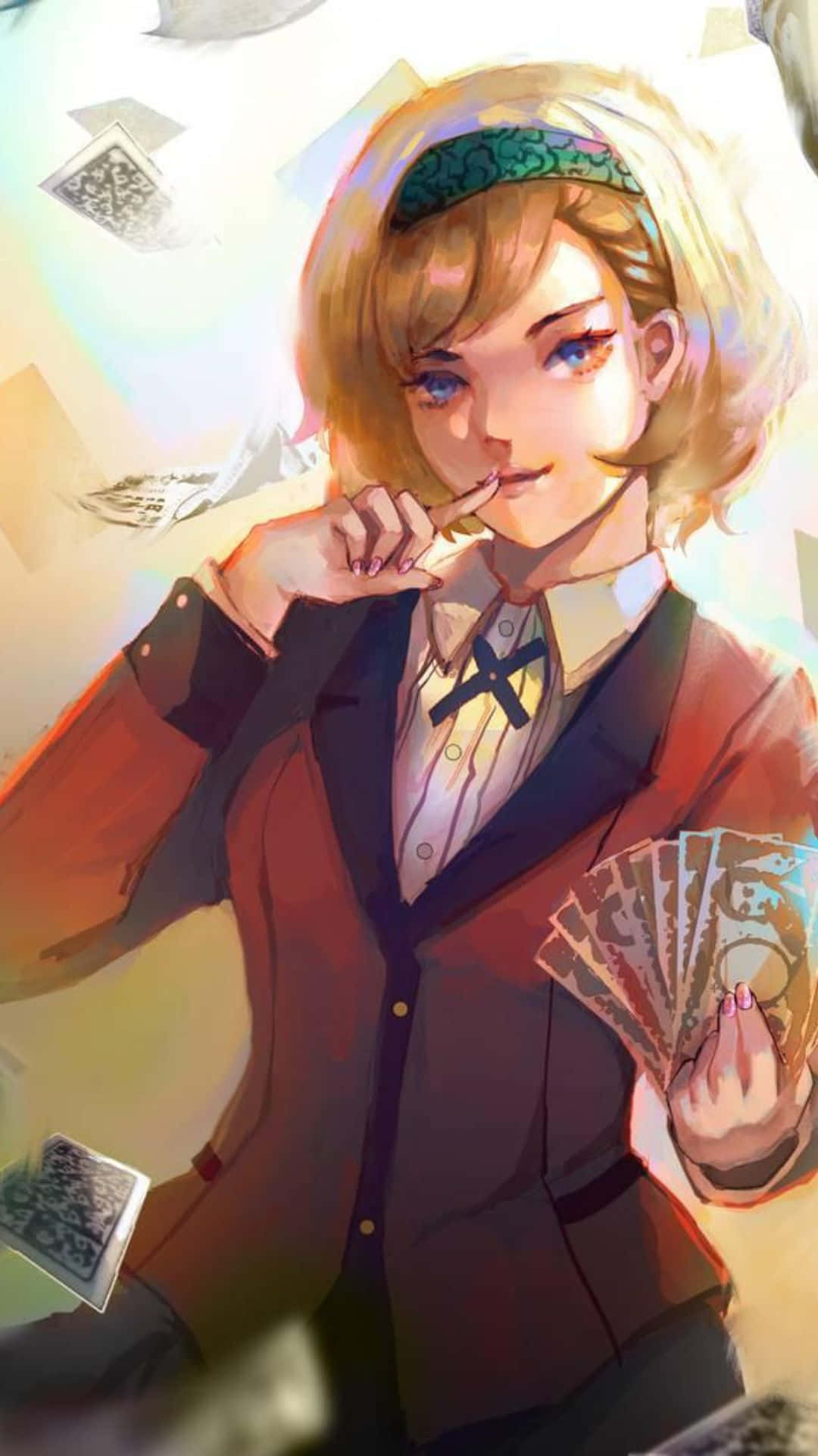 Itsuki Sumeragi, anime girl, school uniform, Full HD Phone Wallpaper