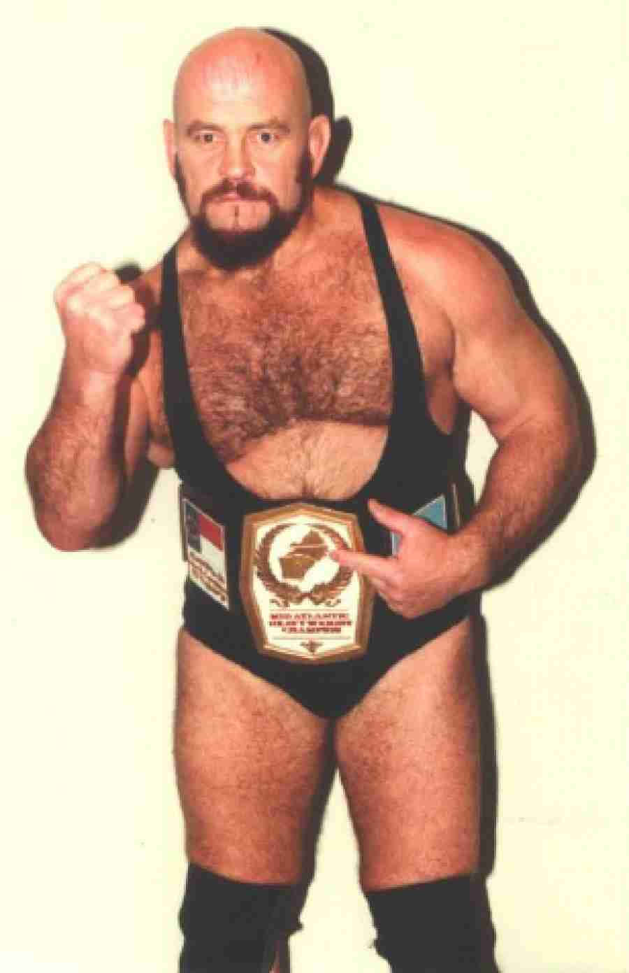 Ivan Koloff, black singlet, championship belt, HD Phone Wallpaper