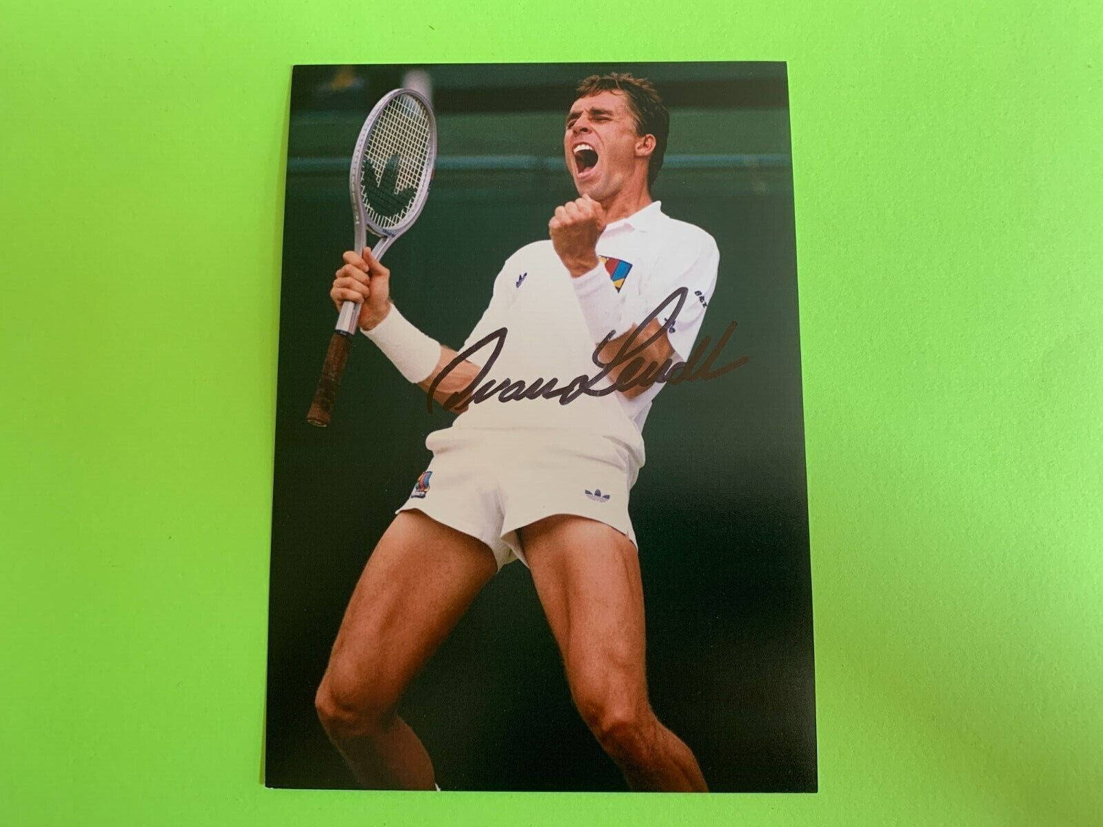 Ivan Lendl, tennis player, racket, HD Desktop Wallpaper