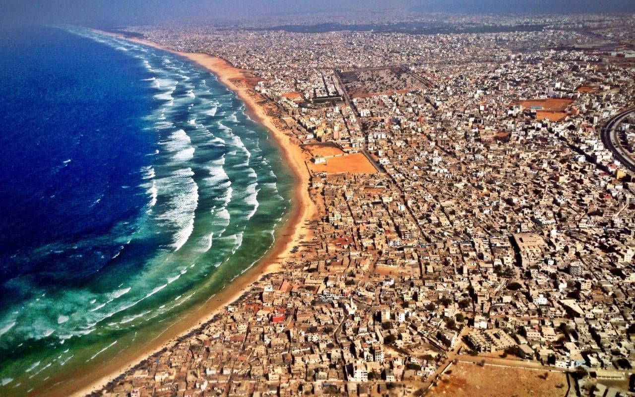 Ivory Coast, city, beach, HD Desktop Wallpaper