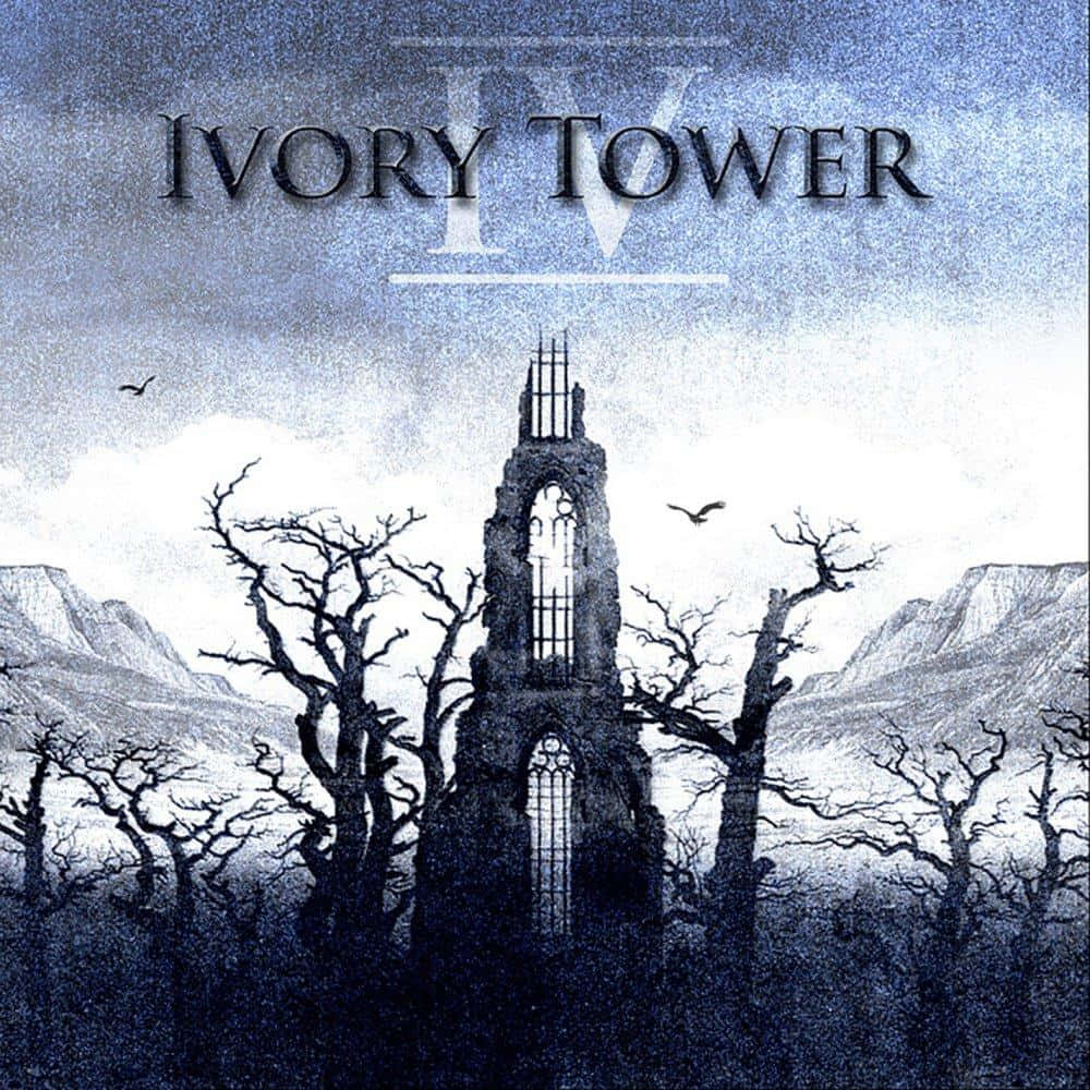 Ivory Tower, gothic tower, barren trees, SD Desktop Wallpaper